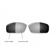 Walleva Transition/Photochromic Polarized Replacement Lenses For Spy Optic Logan Sunglasses
